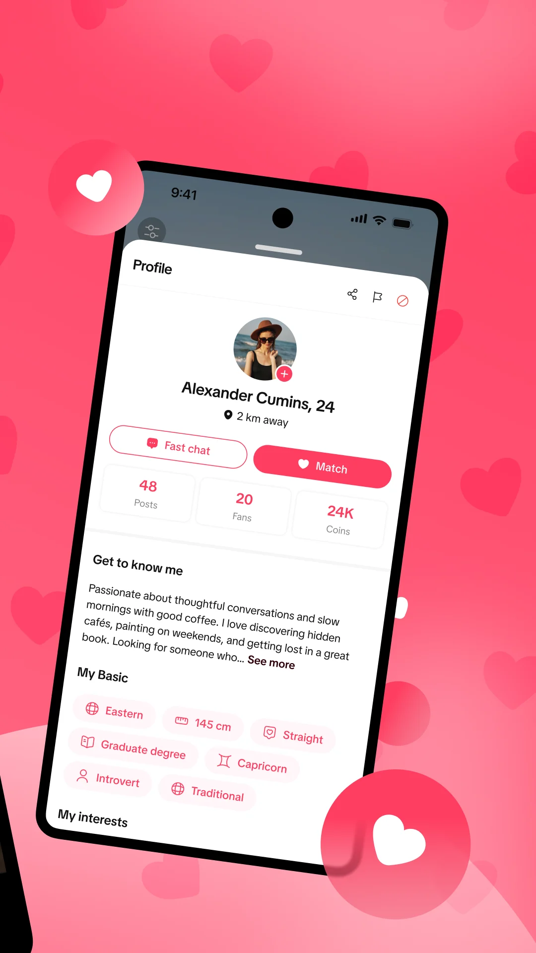 Clinger Flutter real-time social app screenshot by Tran Ngoc Tien 2 of 6