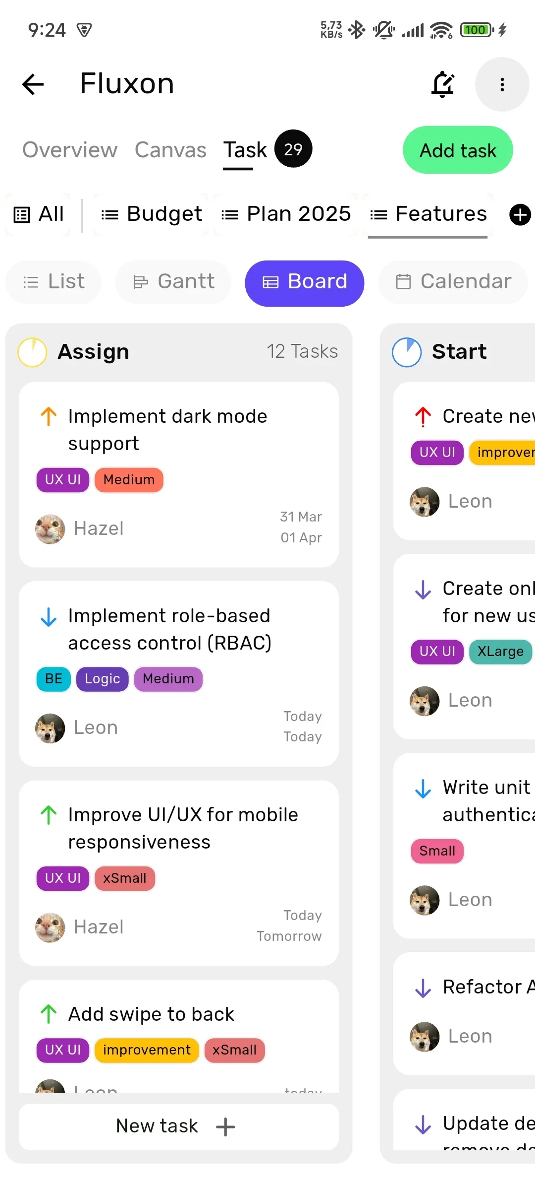 Comana native Android and iOS workflow app screenshot by Tran Ngoc Tien 7 of 7